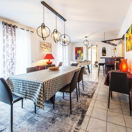La Coquette ! Maison Au Coeur De La Bresse Avec Veranda Barbecue Garage Baby-Foot Et Barre De Son Zewnętrze zdjęcie